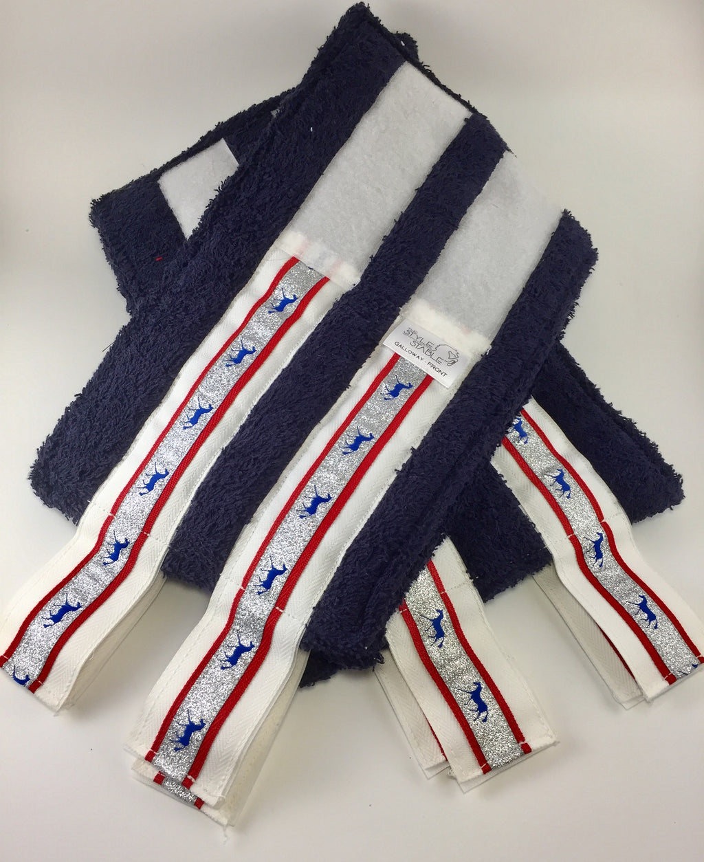 Deluxe Horse Boots - Navy Champion (set of 4)