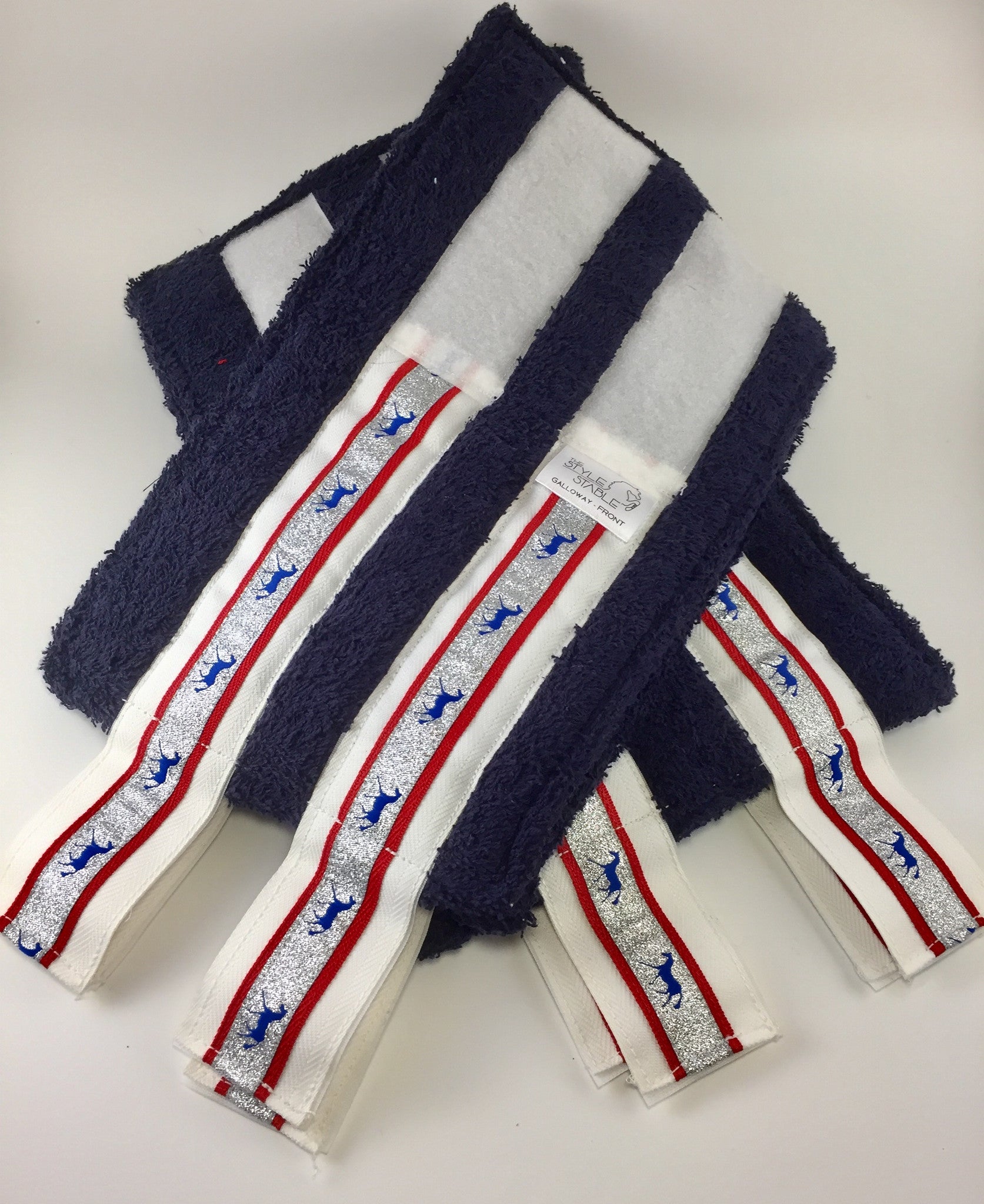 Deluxe Horse Boots - Navy Champion (set of 4)
