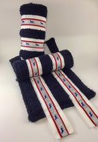 Deluxe Horse Boots - Navy Champion (set of 4)