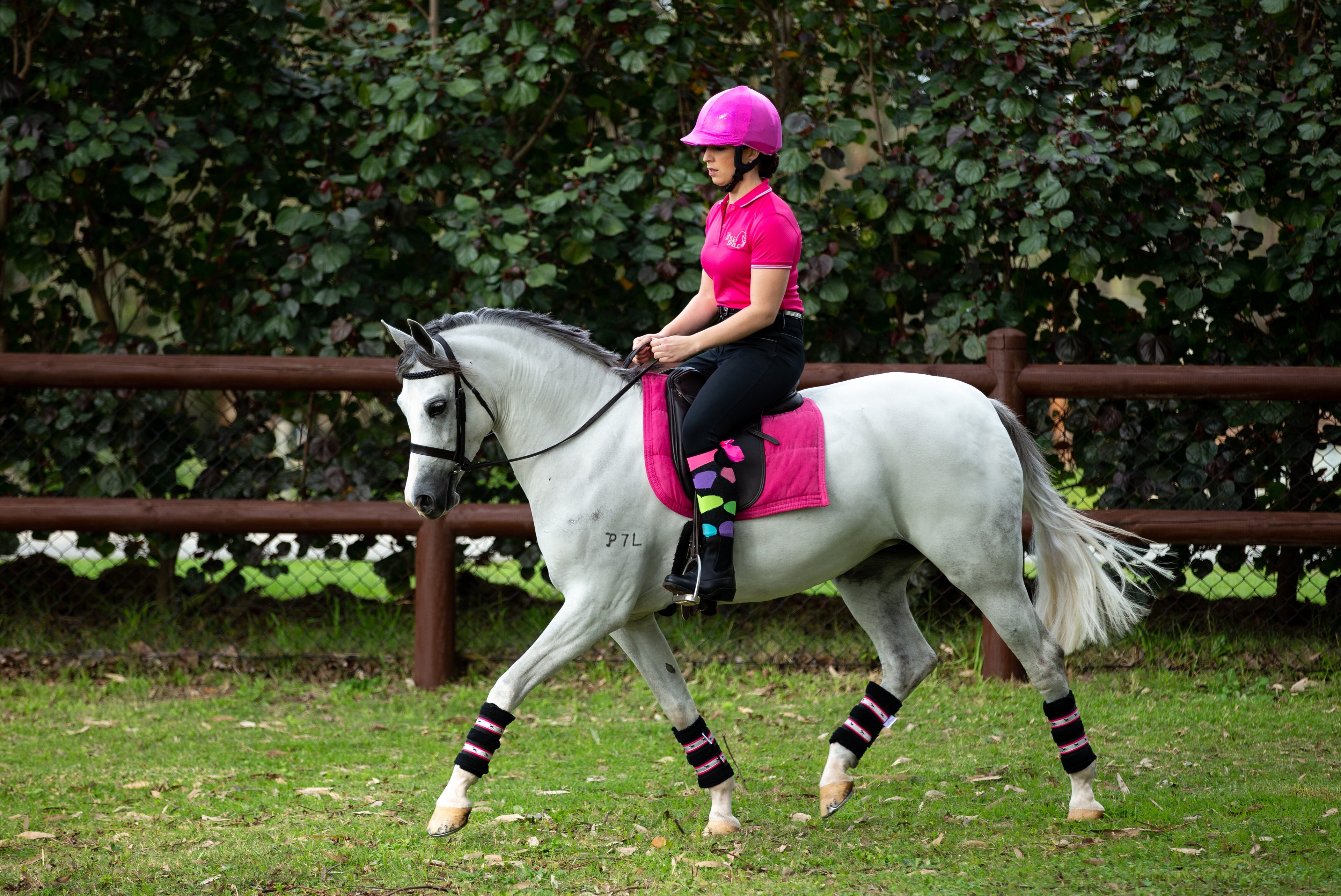 Deluxe Horse Boots - Pink Galaxy (set of 4)