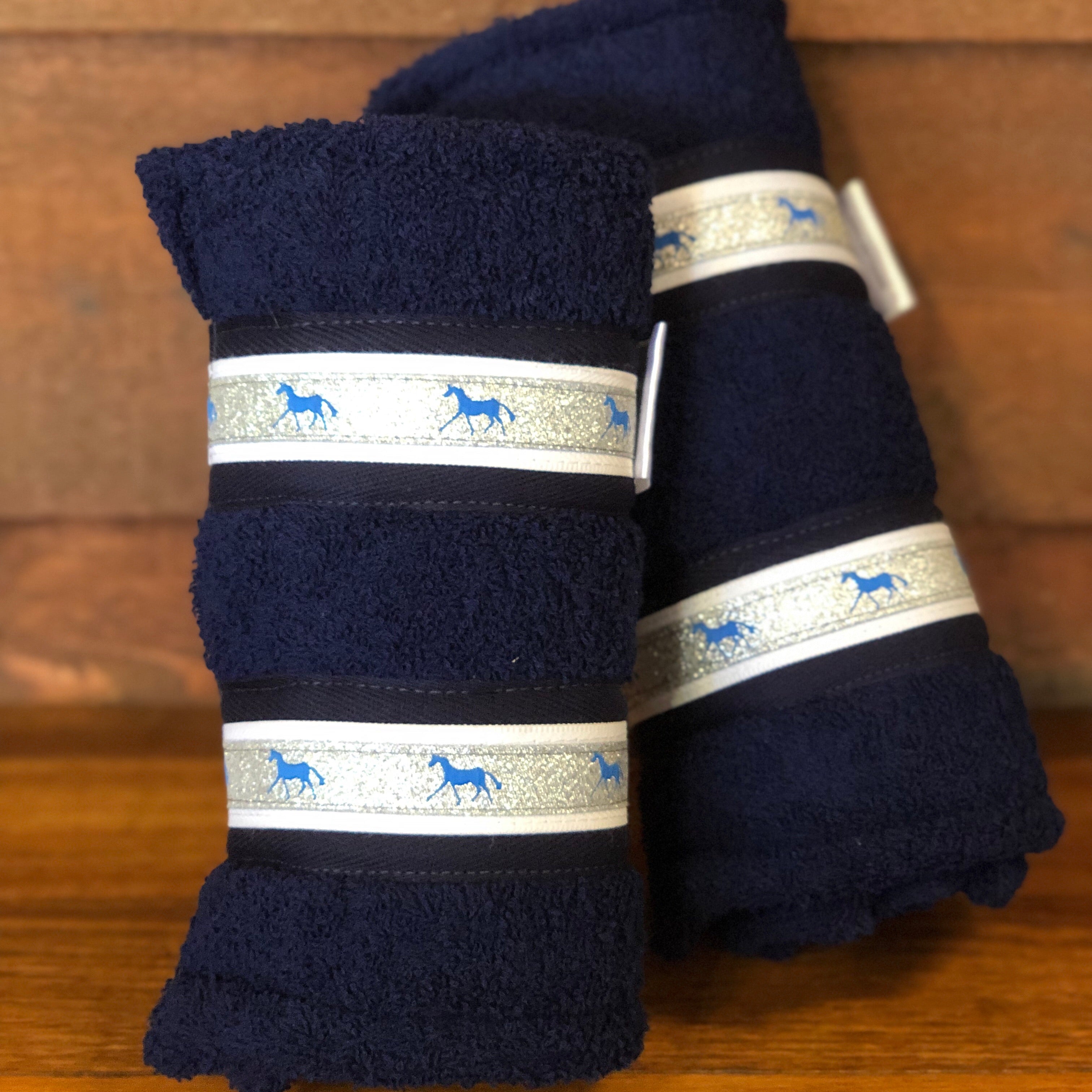 Deluxe Horse Boots - Navy Baby (set of 4)