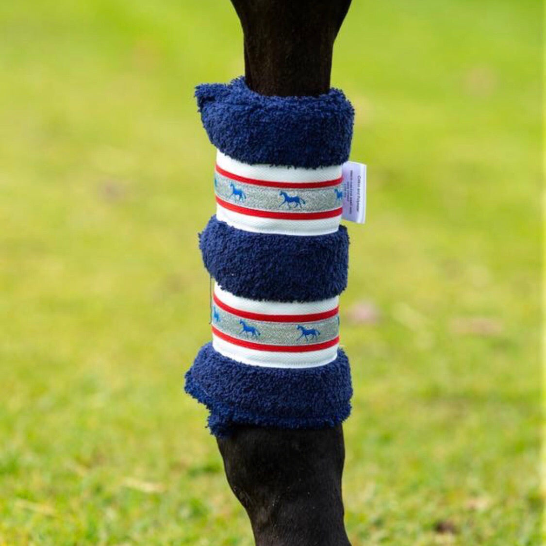 Deluxe Horse Boots - Navy Champion (set of 4)