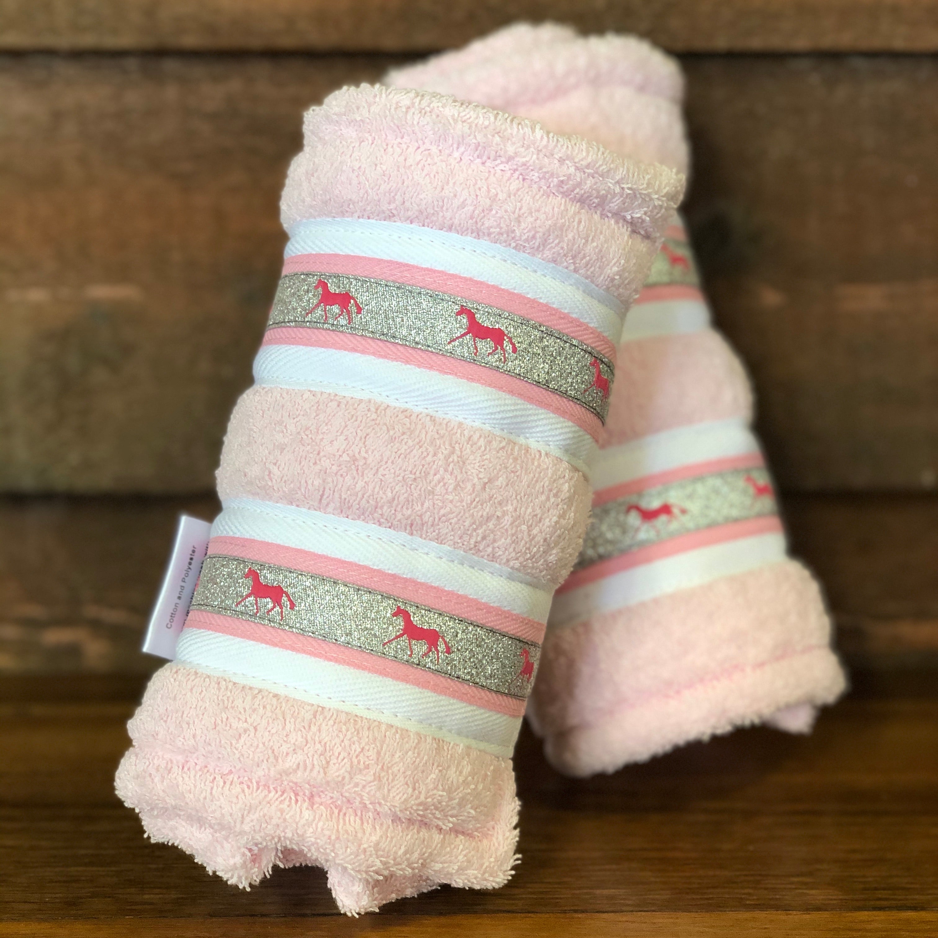 Deluxe Horse Boots - Perfectly Pink (set of 4)
