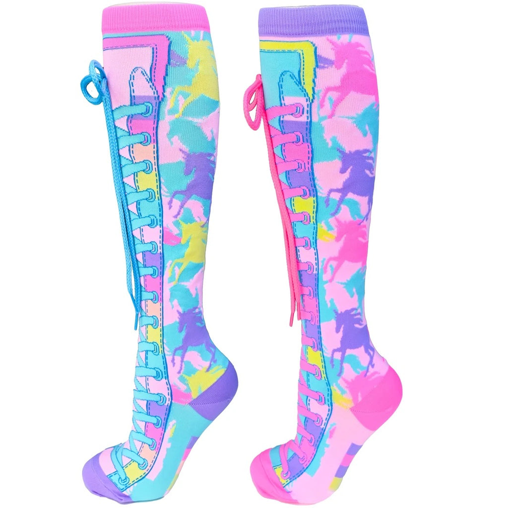 MadMia Rainbow Unicorn Socks