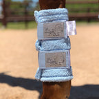 Platinum Towelling Boots - Sky Blue