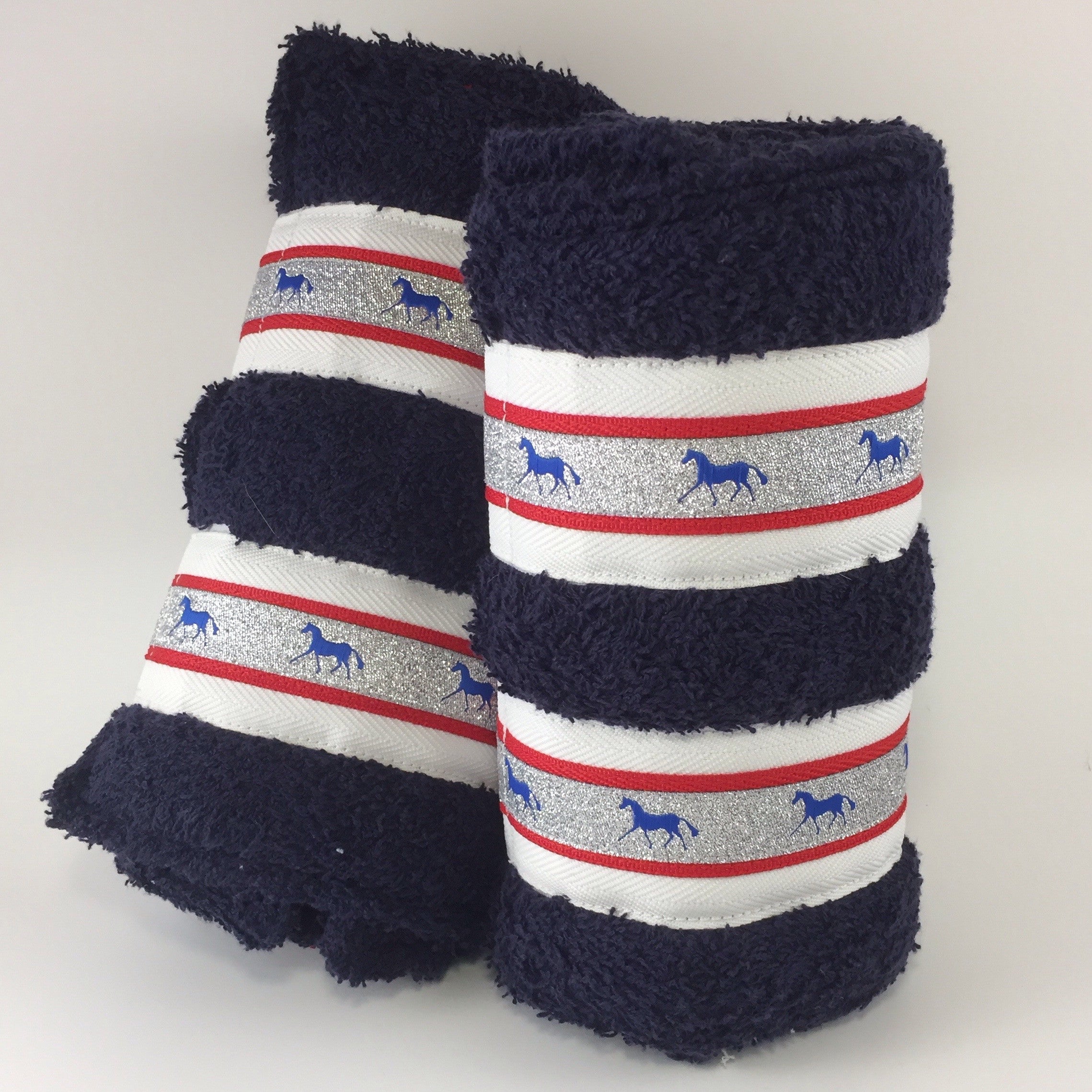 Deluxe Horse Boots - Navy Champion (set of 4)