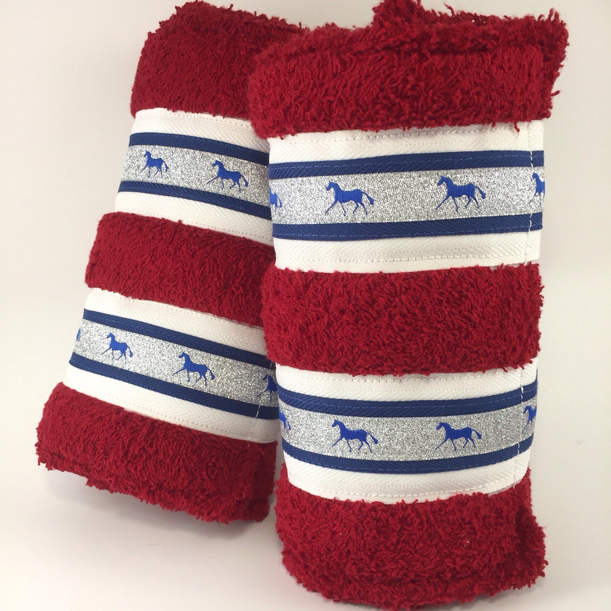 Deluxe Horse Boots - Red Champion (set of 4)